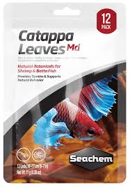 Seachem Catappa Leaves - MED - 12 pk