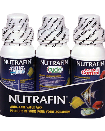 Nutrafin Aqua-Care Value Pack with Aqua Plus, Cycle & Waste Control