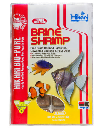 Hikari Bio-Pure Frozen Brine Shrimp - Cubes - 3.5 oz