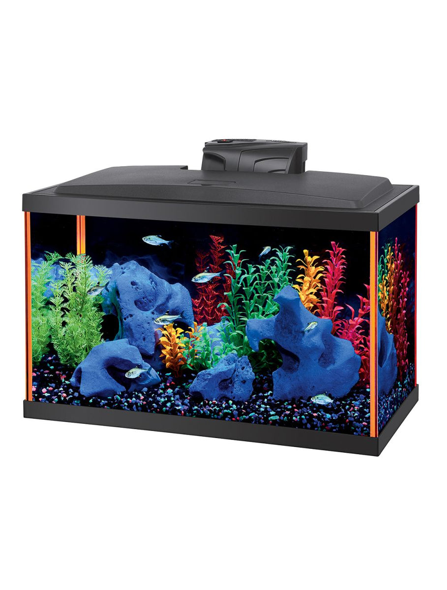 Aqueon NeoGlow LED Aquarium Kit - Orange - 10 gal