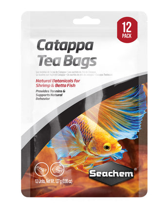 Seachem Catappa Tea Bags - 12 pk