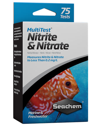 Seachem MultiTest - Nitrite/Nitrate - 75+ Tests