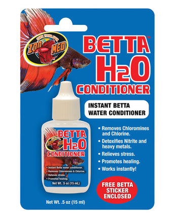 Zoo Med Betta H2O Conditioner - 0.5 fl oz