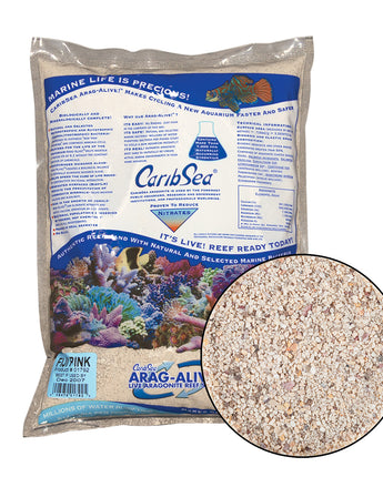 CaribSea Arag-Alive! Fiji Pink - 10 lb