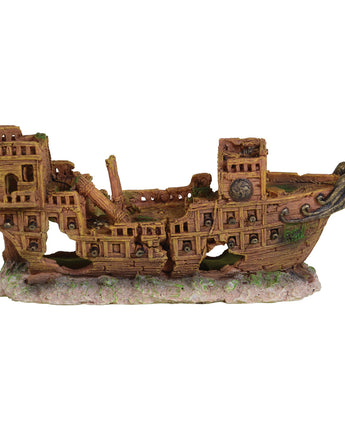 Underwater Treasures Medieval Battleship - Small