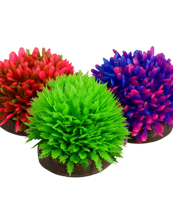 Underwater Treasures Foreground Plant Balls - Style A - 3 pk