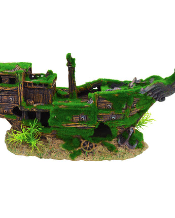 Underwater Treasures Mossy Shipwreck