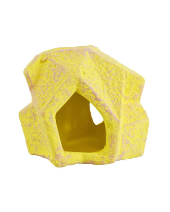 Underwater Treasures Geometrical Rock - Yellow - Medium